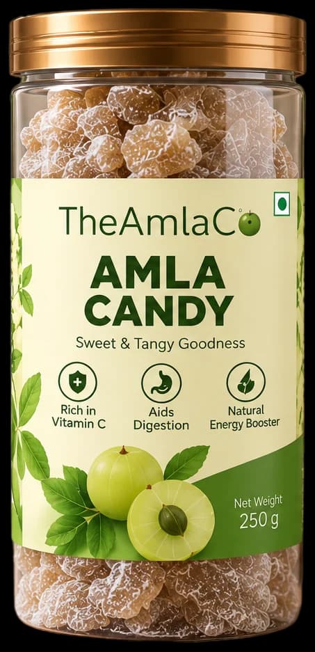 A pack of Amla Candy Sweet